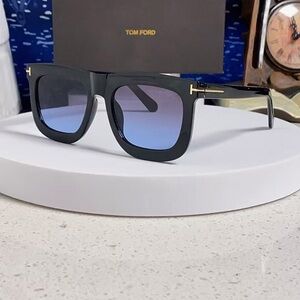 Tom Ford Black and Gold Sunglasses